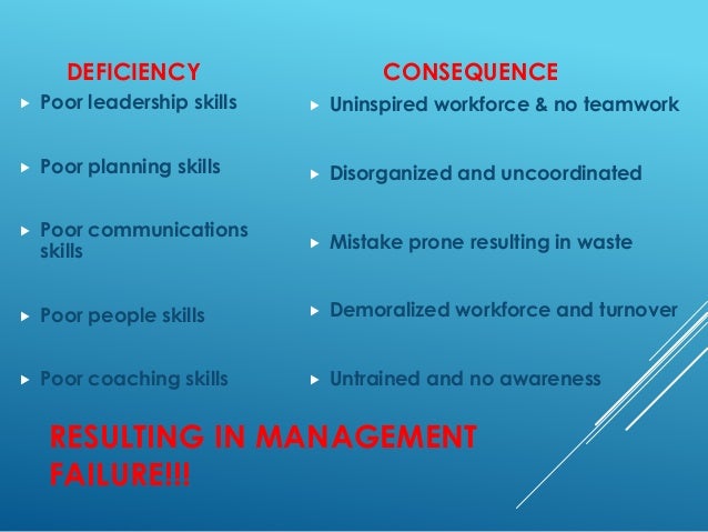 good management skills list