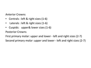 Crowns | PPTX