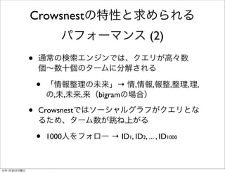 Crowsnest
                                                    (2)
              •
                  •                     ...