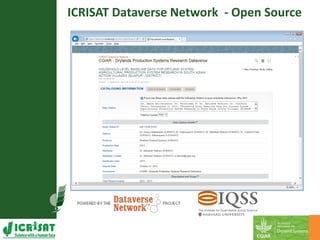 Data management, Analysis, and Sharing