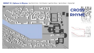 GROUP 10 | Ephesus in Rhymes Ayçe Devrim Ezme | İrem Kılıçaslan | Lugal Aren Aksoy | Ege Can Barçın | Zeynep Ergil
CROSS
RHYME
 