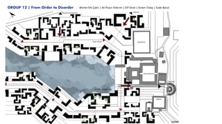 GROUP 12 | From Order to Disorder Ahmet Efe Çakır | Ali İhsan Yıldırım | Elif Onat | Sinem Tolay | Sude Barut
 