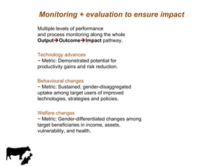 More milk, meat, and fish by and for the poor: CGIAR Research Program 3.7
