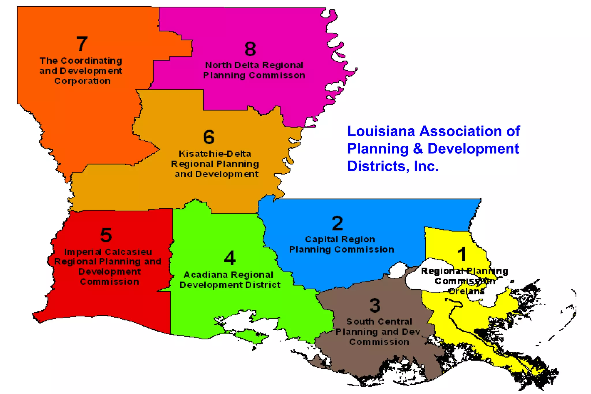 Louisiana Association of Planning & Development Districts, Inc. 