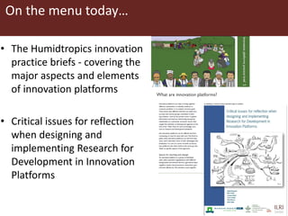Deciphering the DNA of innovation platforms