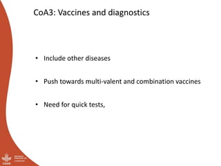 Livestock Health Flagship: Initial ideas for Integrated Core Project