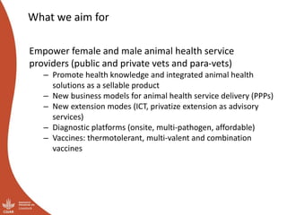 Livestock Health Flagship: Initial ideas for Integrated Core Project