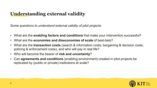 Facilitating scaling: Initial ideas for Livestock CRP Integrated Core Project