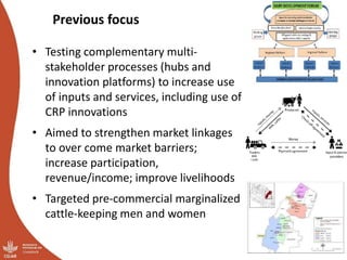 Tanzania Dairy value chain: Initial ideas for Integrated Core Project