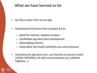 Vietnam: Initial ideas for Integrated Core Project