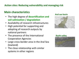 Mainstreaming gender in the CRP Dryland Systems in Central Asia