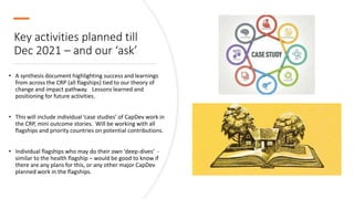 Capacity development and scaling for the Livestock CRP: Past, present and future