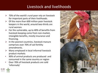 Developing a Livestock Agri-Food Systems Research Program for the CGIAR: Background and guiding questions for face to face consultations