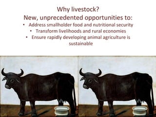 Developing a Livestock Agri-Food Systems Research Program for the CGIAR: Background and guiding questions for face to face consultations
