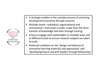 Developing a Livestock Agri-Food Systems Research Program for the CGIAR: Background and guiding questions for face to face consultations