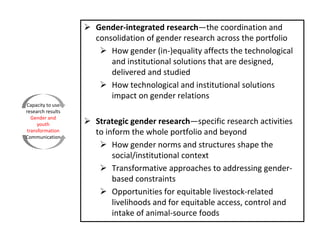 Developing a Livestock Agri-Food Systems Research Program for the CGIAR: Background and guiding questions for face to face consultations