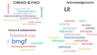 Guiding livestock investments and policy options for sustainable development