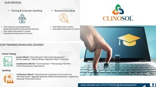 www.clinosol.com | 9121151622| @clinosolresearch
 