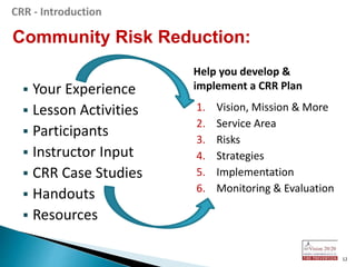 CRR-Training Power-Points | PPT