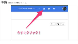 準備 Docker Clientインストール
 