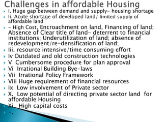 Public Private Partnership in Affordable Housing | PPTX