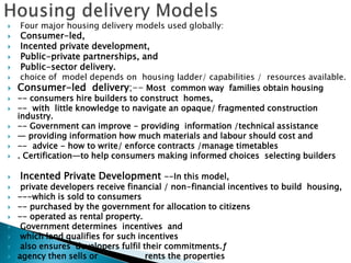 Public Private Partnership in Affordable Housing | PPTX