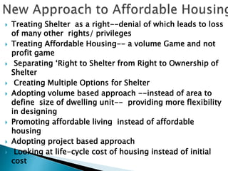 Public Private Partnership in Affordable Housing | PPTX