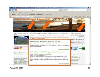 August 12, 2010   10
 