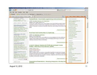 August 12, 2010   11
 