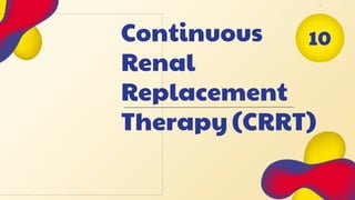 Hemodialysis And CRRT | PPTX