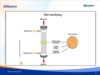 Dialysis Compartment
Diffusion
35
 