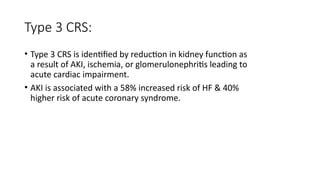 Crs Type Examples Cardio-Renal Syndrome in heart failure patients.pptx