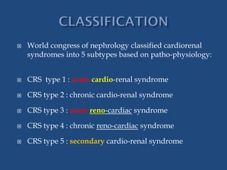 CARDIORENAL SYNDROME | PPTX