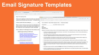 Email Signature Templates
 