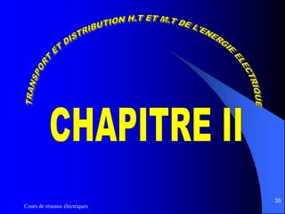 Cours de réseaux électriques
35
 