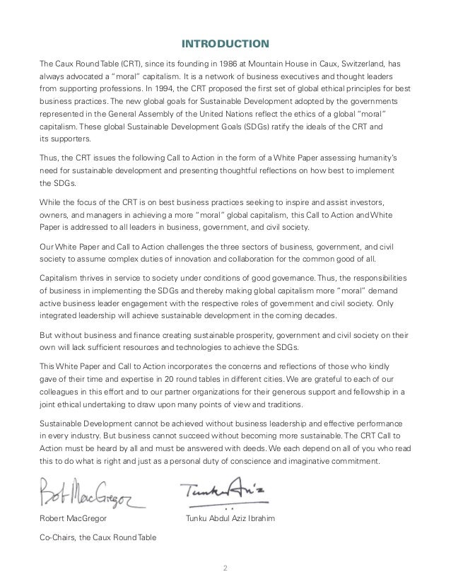 Crt White Paper And Call To Action Final