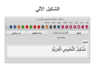 ‫اللي‬ ‫التشكيل‬
 