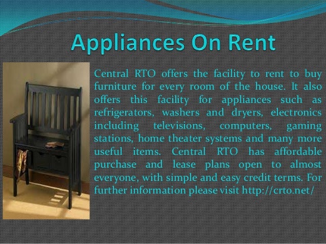 Rent Furniture In Ontario