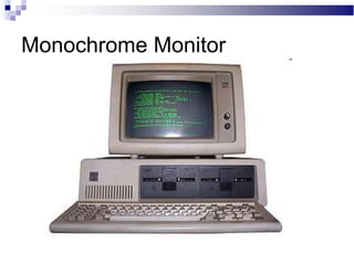 Monochrome Monitor
 
