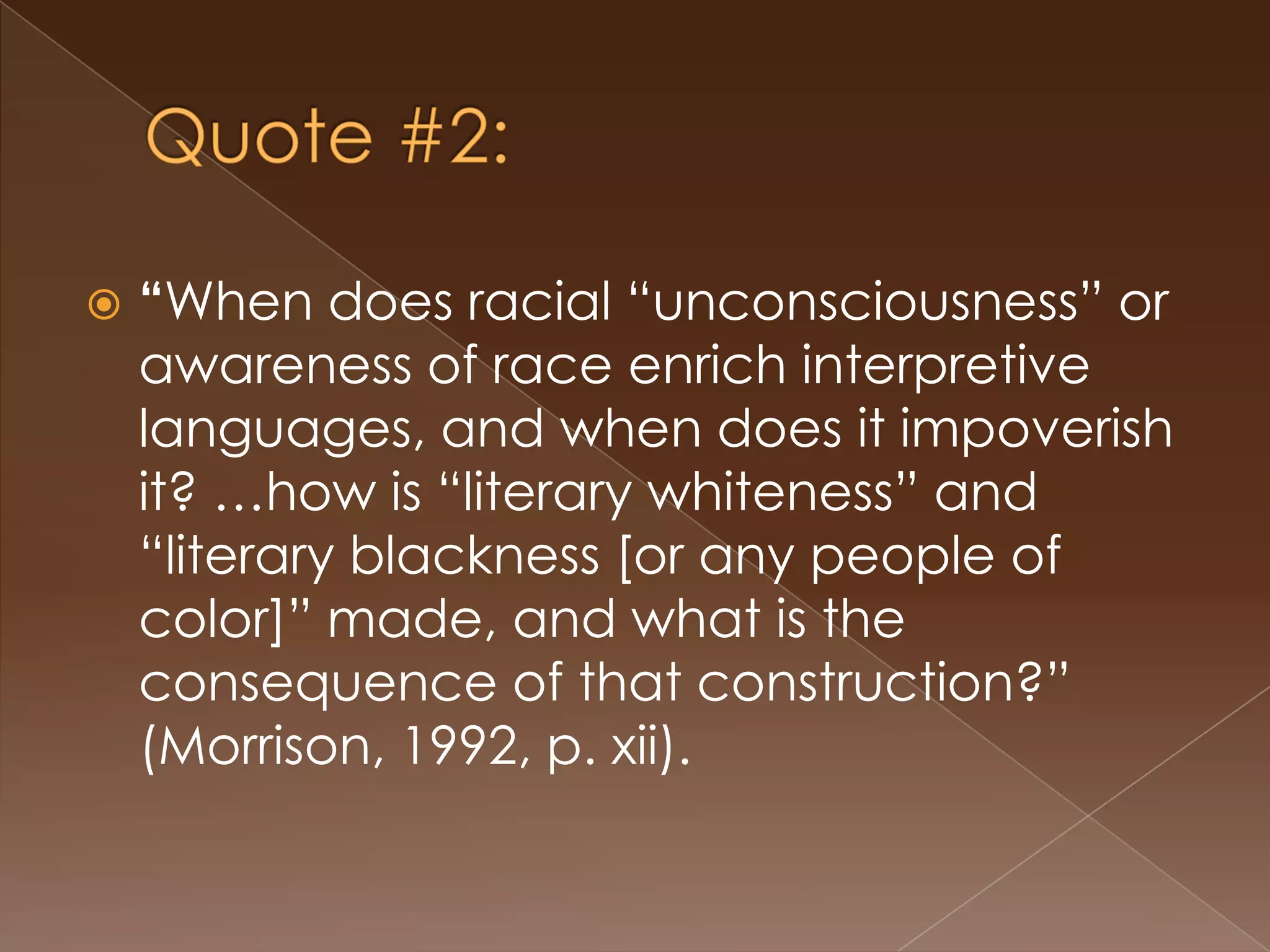 Critical examination of myths and stories  to justify racial  subordination contextualized treatment of doctrine