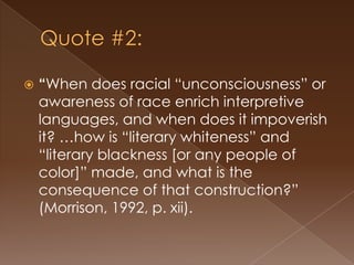 Critical examination of myths and stories  to justify racial  subordination contextualized treatment of doctrine
