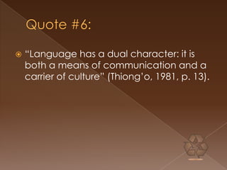 Critical Race Theory in Education ResearchSeeks to set equity apart from equality of educationEquity research that focuses on the individual and group case (story-telling)Power of legal story telling to illuminate education equity issues in public debatesIntersectionality and the need to recognize the relevance of multiple group membershipChanging notions of justice and how these new notions give rise to different interpretations of education equityDelgado asks: “Are educational information classification systems assisting in the replication of preexisting thought?” 