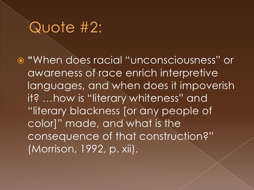 Critical Race Theory Week 2
