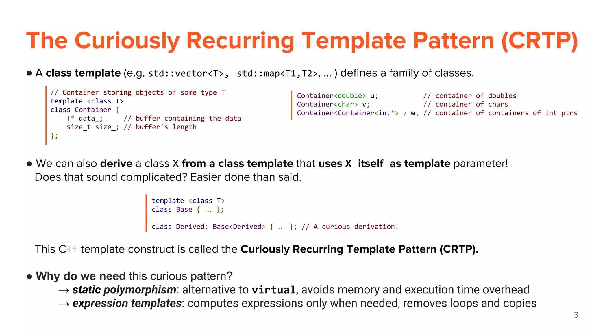 [C++] The Curiously Recurring Template Pattern: Static Polymorphsim and ...