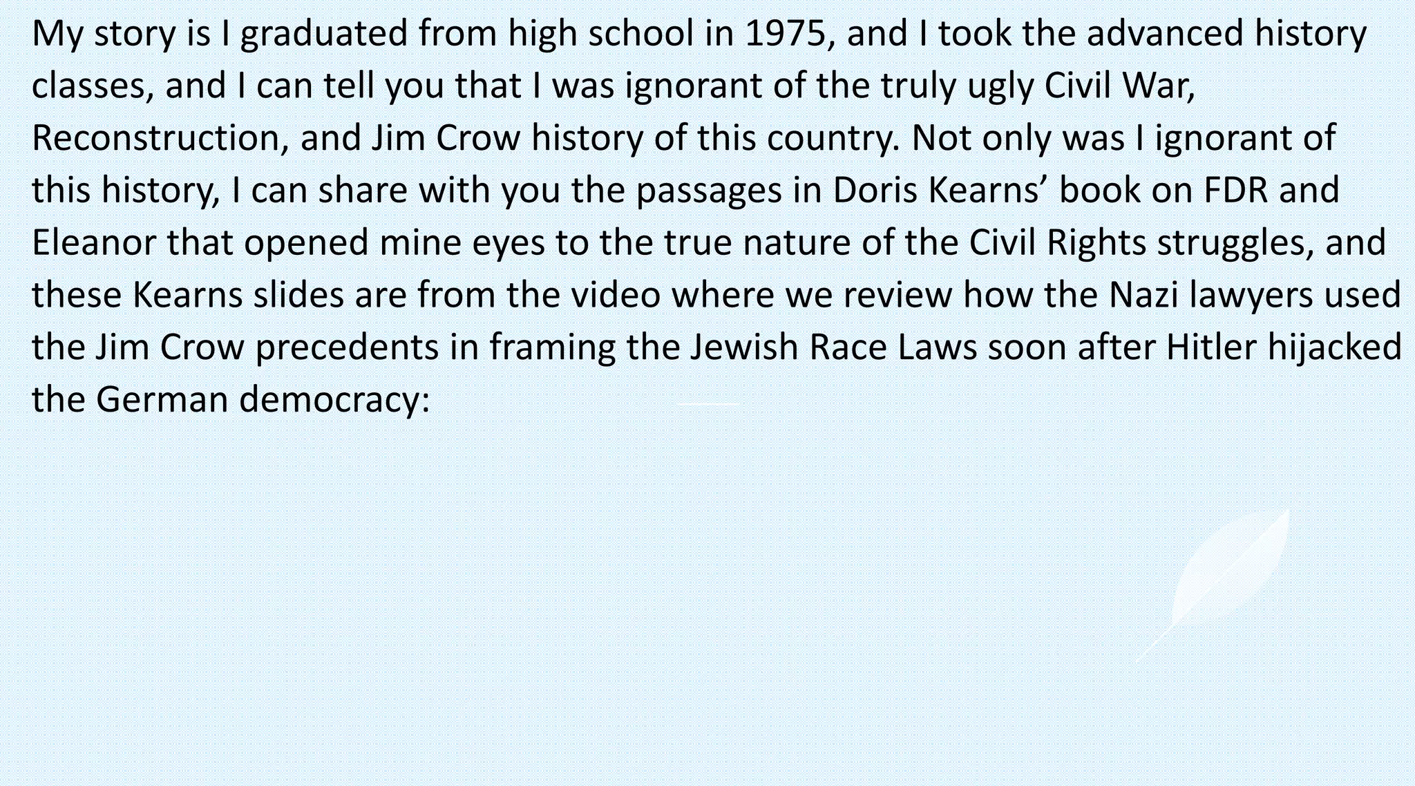 Teaching Both Sides of American History: Civil Rights, Jim Crow ...