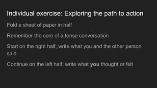 Crucial conversations in a nutshell | PPTX