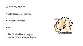 Cruciate ligament injuries OF KNEE (ACL AND PCL) | PPTX