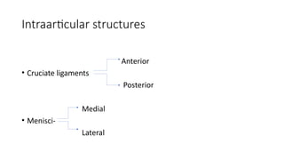 Cruciate ligament injuries OF KNEE (ACL AND PCL) | PPTX