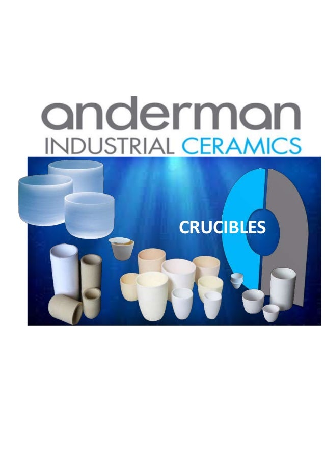 Crucibles for laboratory and industrial applications