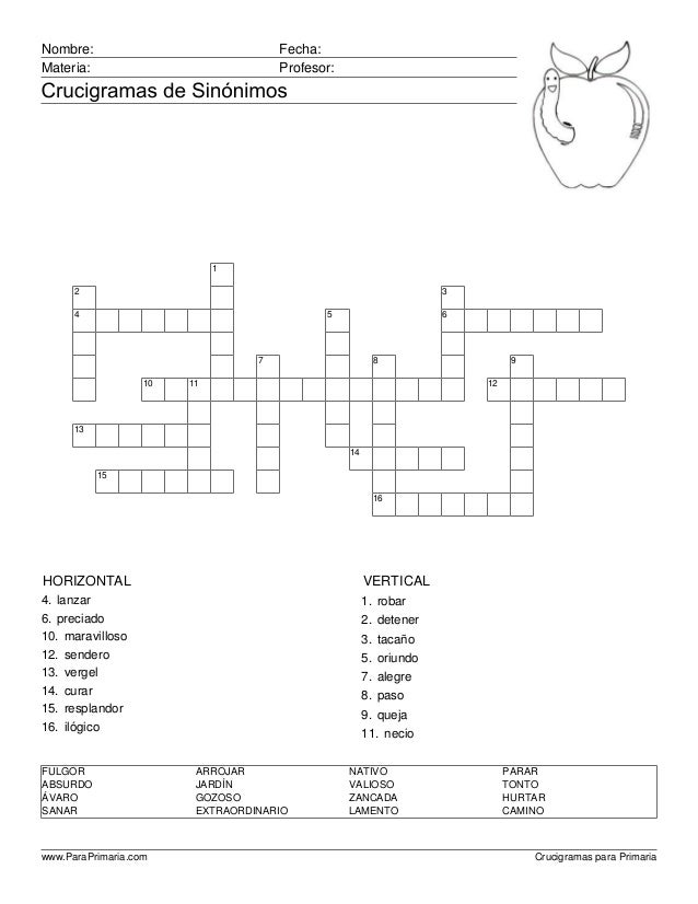 Crucigrama1